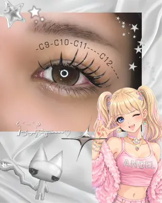 マツエク・マツパ 黒川 祐衣のマツエク・マツパデザイン