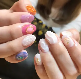 ネイル ツメトマツゲ .のネイルデザイン