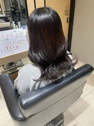 セミロング カラー パーマ ヘアアレンジ 8HAIR / MAYUのヘアスタイル