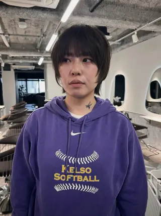 ショート 新宿/髪質改善/ レイヤー/サカキのヘアスタイル