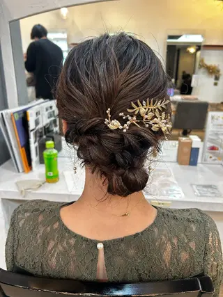 ヘアアレンジ ブリーチ／ヘアセット 🪞🌙minamiのヘアスタイル