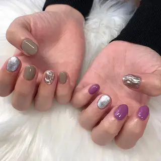 ネイル 西岡 杏のネイルデザイン