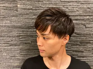 ショート メンズ 浅見 天翔のヘアスタイル