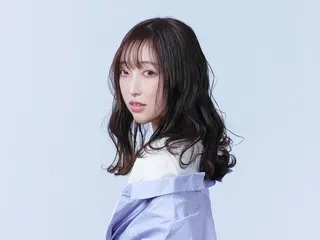 パーマ カラー ヘアアレンジ ロング 谷 ひな乃のヘアスタイル