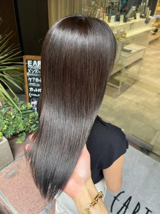 ロング 大川 有香のヘアスタイル