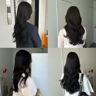 ロング カラー 大阪/梅田 ヨシノヒメカのヘアスタイル