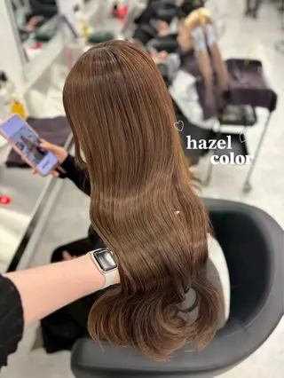 ロング カラー 上品モテヘア🩶 karen🩶のヘアスタイル