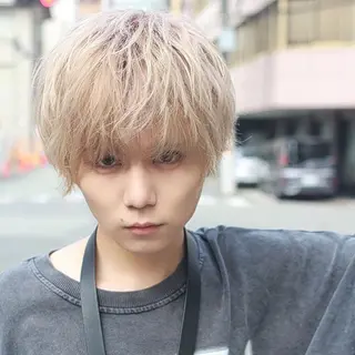 ショート メンズ メンズスタイリスト 前田雄輝のヘアスタイル