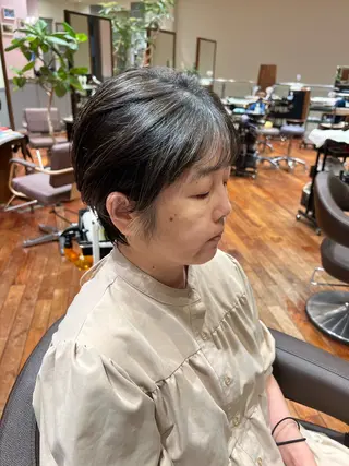 ショート Maison Blanc西宮阪急店所属・小野まさや /ショートカットのヘアスタイル