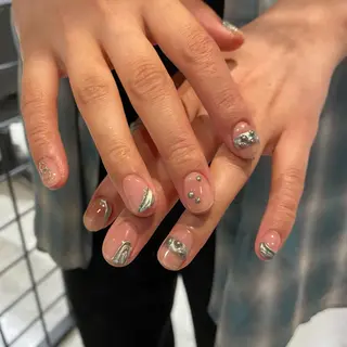 ネイル 平野葵🎀 hair/nailのネイルデザイン
