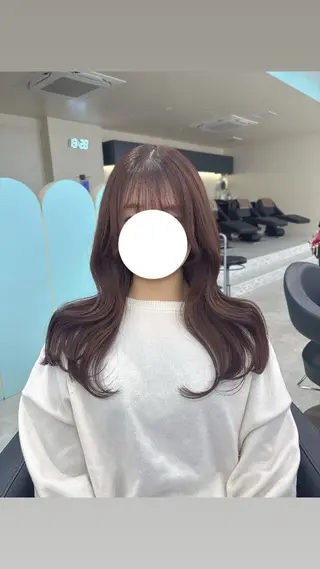 ロング Wカラー/暖色/べ ージュりく©︎🐝のヘアスタイル