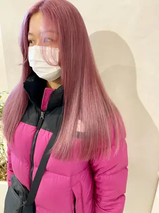 ロング カラー SALOWIN原宿iori B１階所属・🫧美髪育成美容師 WASHIZU🫧のヘアスタイル