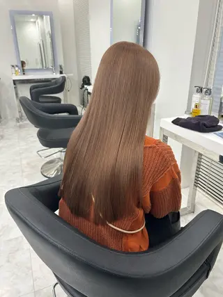 セミロング カラー 韓国カット/ パーマ/KOTAのヘアスタイル