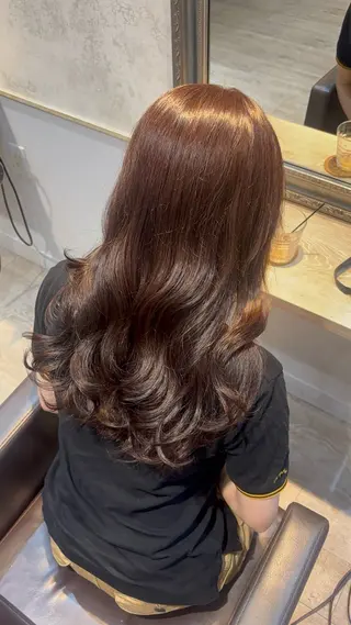 ロング momoka ⠀のヘアスタイル