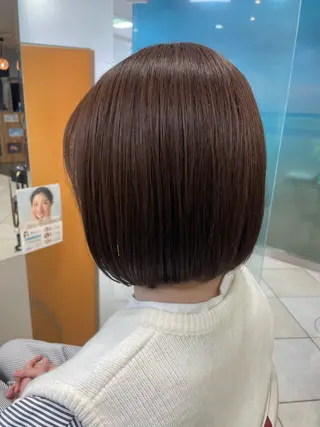 ショート カラー ボブ/暖色/デザイン KOYUKI⛄️のヘアスタイル