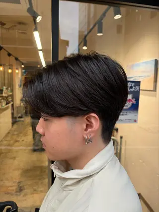 パーマ メンズ 🌴パーマオタク🌴 長谷川　諒佑🌈のヘアスタイル