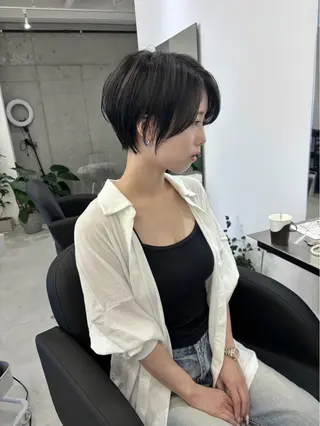 ショート nico所属・KANNA🩵 nico 東心斎橋のヘアスタイル