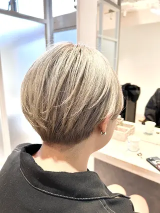 ショート EMANON 池袋西口所属・似合わせボブ🫧 丸みショート藤本のヘアスタイル