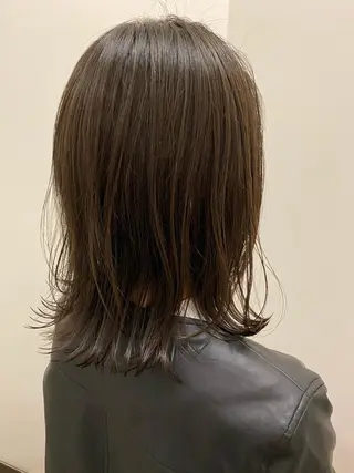 ミディアム 髪質改善／美髪矯正 林田和真のヘアスタイル