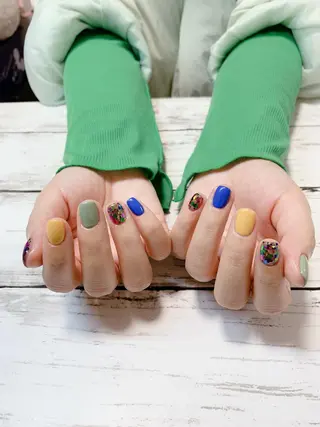 ネイル ゆず秋葉原 Vickyのネイルデザイン