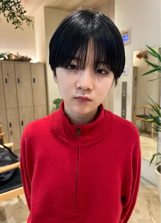 ショート tricca  ginza所属・ボブ・レイヤー ・パーマ【iri】のヘアスタイル