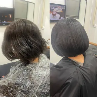 ショート カラー SUN GLOW サングロウ所属・水素トリートメント/ 髪質改善/ナカノメのヘアスタイル