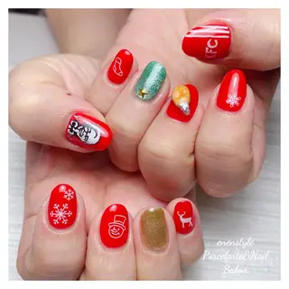 ミディアム 👑enen style👑のネイルデザイン