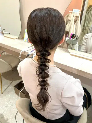 ヘアアレンジ Mila Makiのヘアスタイル