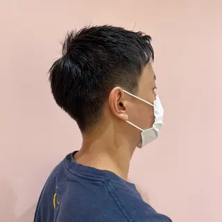 メンズ 束感まつ毛 ／nicoのヘアスタイル