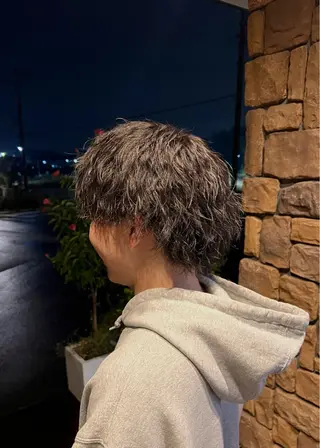 メンズ 美容室 Luccica HAWAII所属・ミディアム/ボブ/ Shukaのヘアスタイル