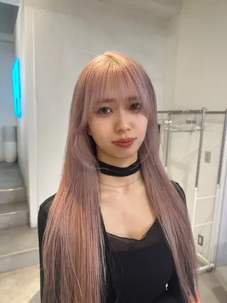 カラー ハイトーン特化 pepe🎀のヘアスタイル