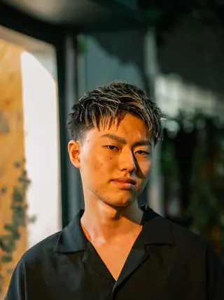 ショート カラー パーマ メンズ 🔗メンズサロン🔗 Kieのヘアスタイル