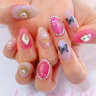 ネイル La neige* yuki 🥯🍑のネイルデザイン