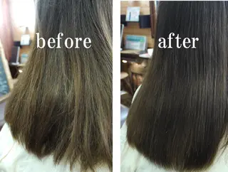 セミロング achieve hair create所属・美髪枝毛カットが 得意な小嶋努のヘアスタイル