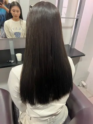 ロング 🩵透明感艶髪 縮毛矯正masa🩵のヘアスタイル