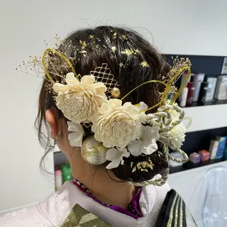 ロング ヘアアレンジ メンズ マツエク・マツパ アイブロウ mona/ ストレートスタイル✨のヘアスタイル