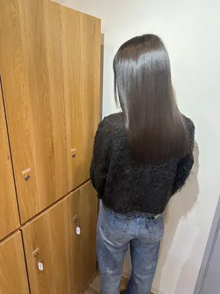 ロング 神戸ボブ✂️ ioe三宮/田 伸佳のヘアスタイル