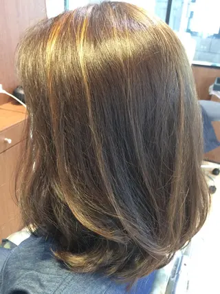 ミディアム カラー 森島 雅之のヘアスタイル