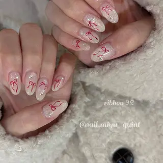 ネイル 𝕄𝕚𝕪𝕦🤍 自由が丘⌇パラジェルのネイルデザイン