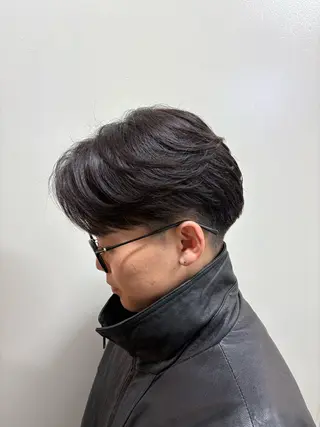 ショート パーマ メンズ 韓国風メンズ/毛流れ ヘアなら須田龍世のヘアスタイル