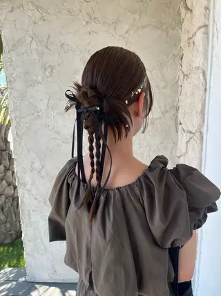 ヘアアレンジ 金沢市/美容師/ 岡島由希美のマツエク・マツパデザイン