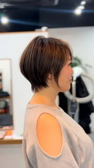 ショート カラー 表参道【髪質改善】 宮嶋勇太のヘアスタイル