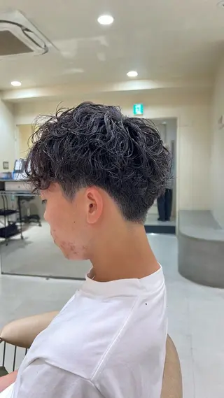 メンズ 横浜/ショート/ レイヤーカットのヘアスタイル