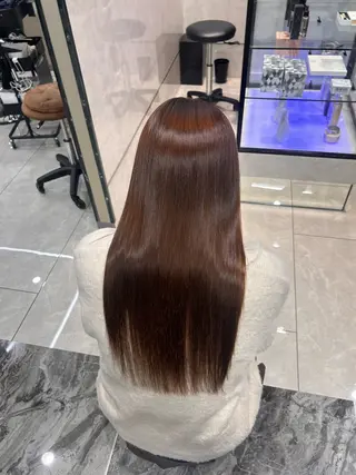 ロング HARUKI MINATO Japan 大宮店所属・縮毛矯正/ 髪質改善/石橋 魅仁のヘアスタイル