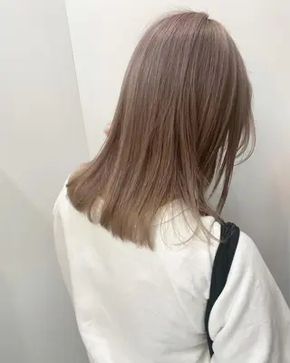 セミロング ୨୧柔らかいカラー nozomi ୨୧のヘアスタイル