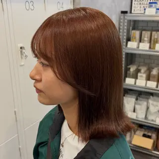 ミディアム 艶髪💫透明感/ Wカラー/レンのヘアスタイル