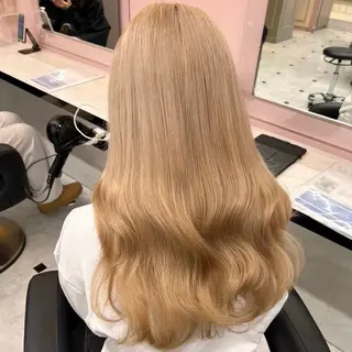 ロング 韓国ガーリー🤍ハイ トーン🤍Ayanaのヘアスタイル