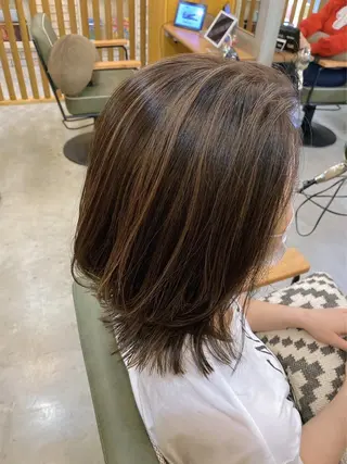カラー レディースカット/大 船/サイトウアレンのヘアスタイル