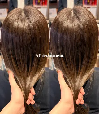 ロング 🌱なゆみ🌱透明感 /ナチュラル/高宮のヘアスタイル