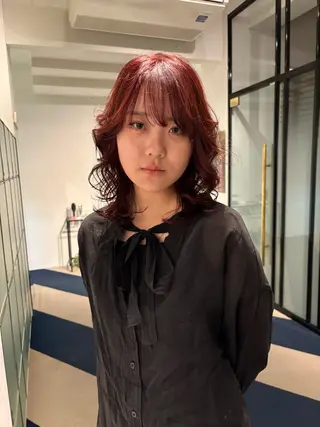 セミロング カラー La Pensee/ カスヤリクのヘアスタイル